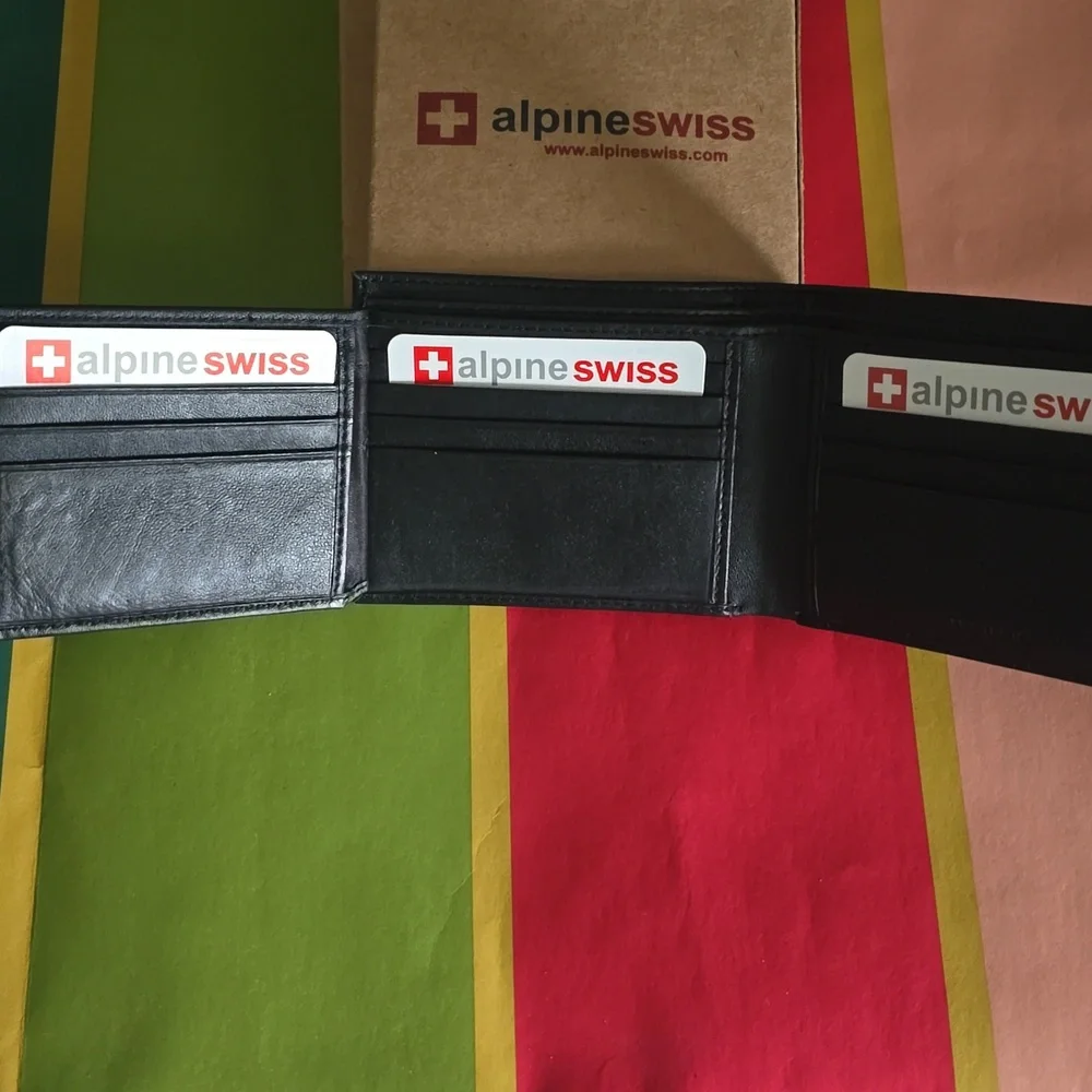Alpine Swiss mens wallet